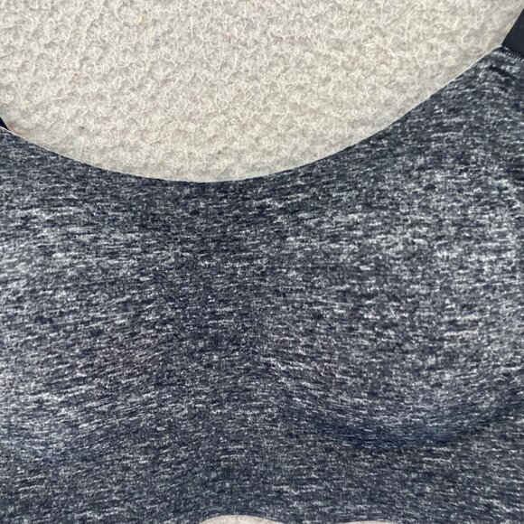 Soma Sports Bra Womens Medium Gray Heather Adjustable Strap Stretch Activewear - Picture 2 of 9